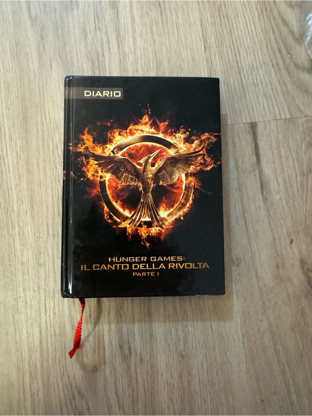 Hunger Games: Mockingjay Part 1 Hardcover Journal + Mockingjay Pin